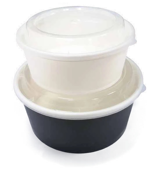 White Cardboard Bowl, 6 Sizes