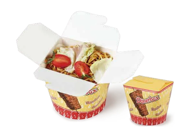 Paper Kebab Box, 2 Sizes