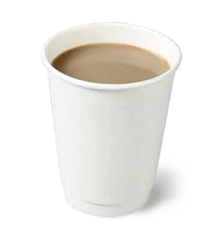 Double Wall Paper Cup – White Cardboard