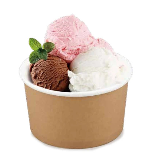 Kraft Ice Cream Cup, 6 Sizes