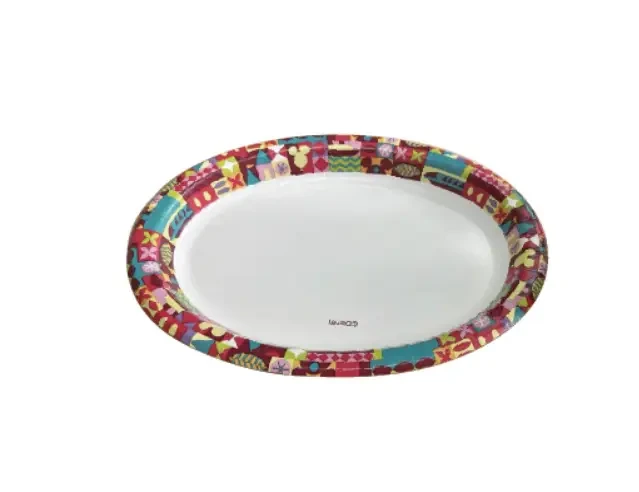 Oval Paper Plate – 2 Sizes